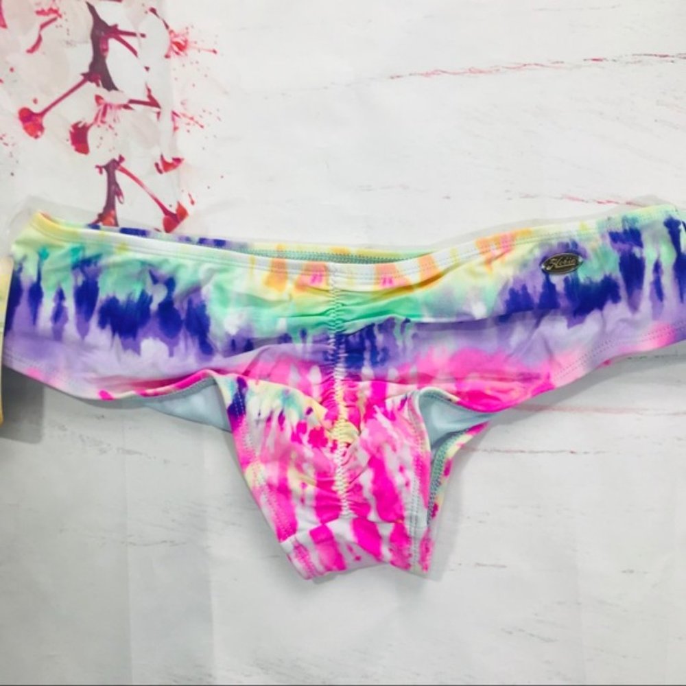 Hobie – NWT Tie Dye Fringe Bikini - Picture 5 of 9